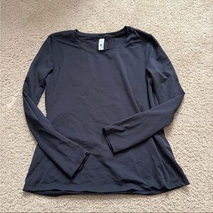 All in Motion Women's Black Long Sleeve Top